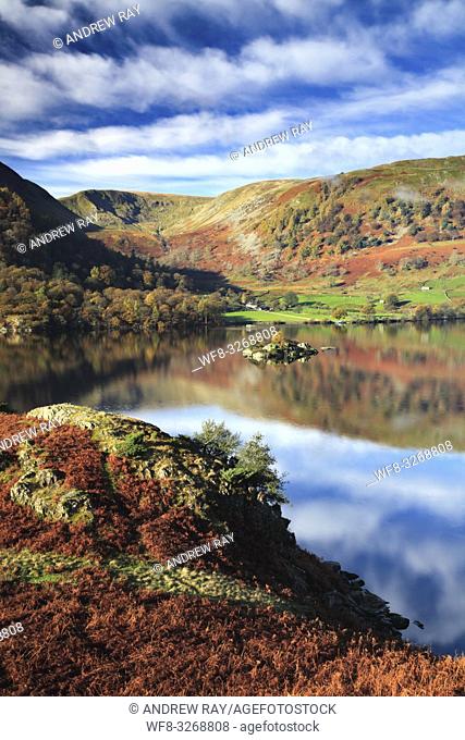 Ullswater in the Lake District National Park, captured in early November, from Silver Point on the lakes less frequented east shore