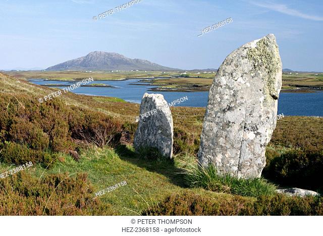 Pobull Fhinn (Finn's People) stone circle, North Uist, Outer Hebrides, Scotland, 2009