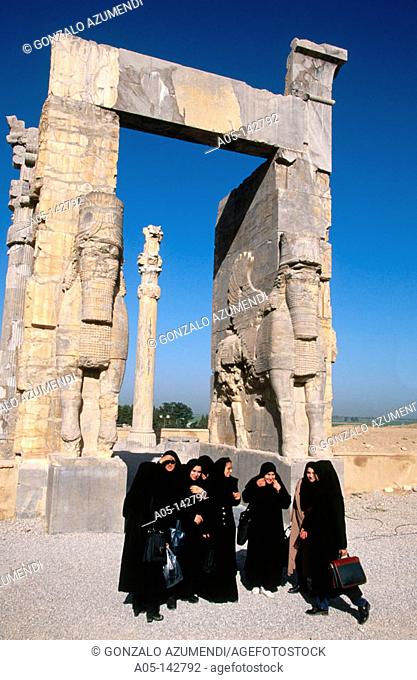 The Gate of All Nations / The Gate of Xerxes. Persepolis. Iran