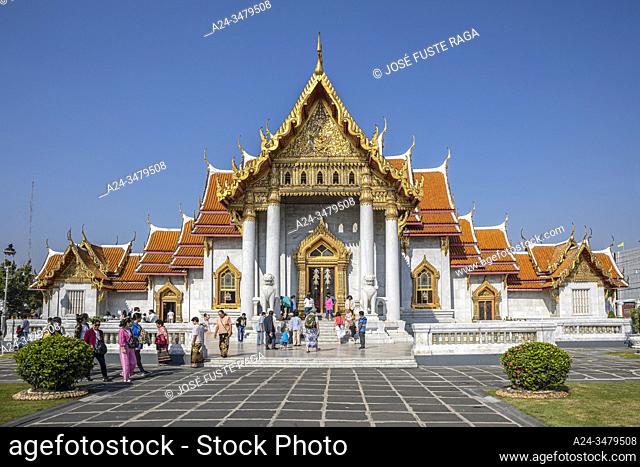 Thailand, Bangkok City, Benchamahophit Temple