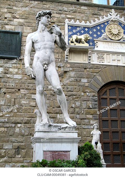 Statue of David, Florence, Tuscany, Italy, Western Europe