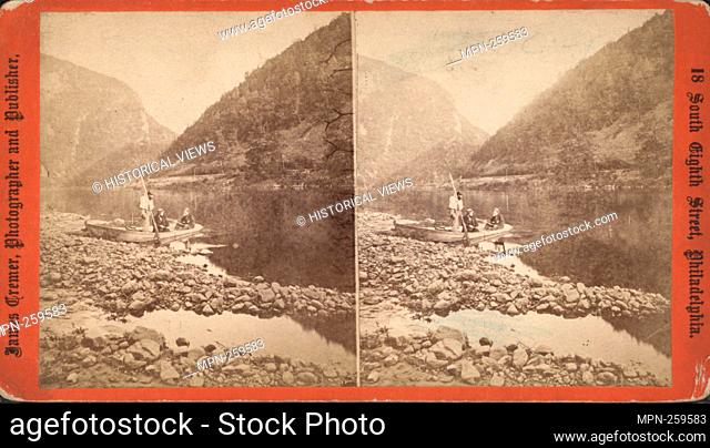 Delaware Water Gap, Pa. Cremer, James (1821-1893) (Photographer). Robert N. Dennis collection of stereoscopic views United States States Pennsylvania
