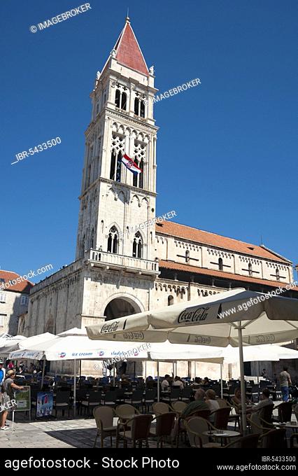 St. Laurence Cathedral, Old Town, Trogir, Split-Dalmatia, Croatia, Trau, Europe