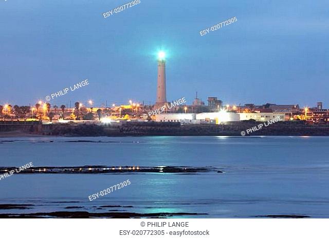 Lighthouse in Casablanca, Morocco, North Africa