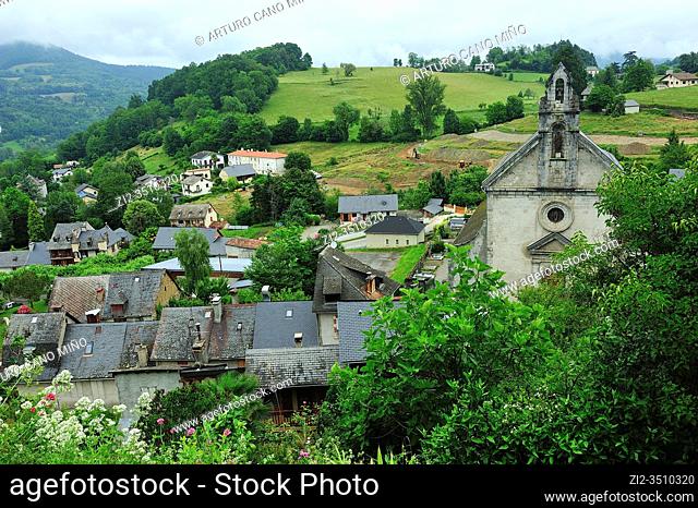 Castillon-en-Couserans town, Ariège department, France
