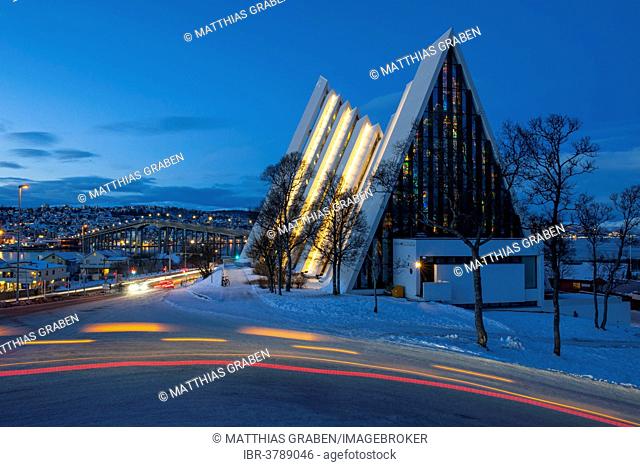Arctic Cathedral, architect Jan Inge Hovig, Tromso, Troms, Norway