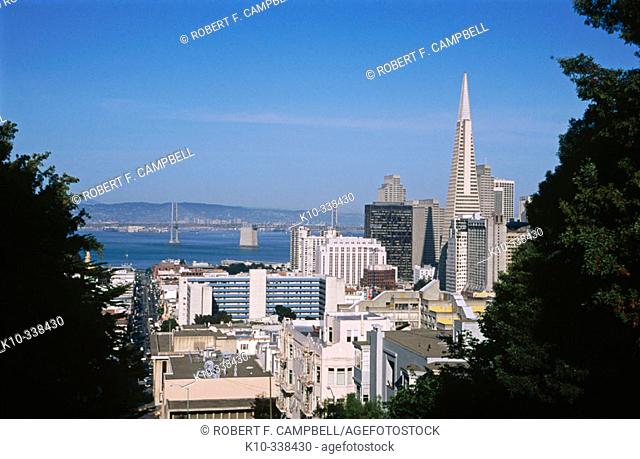 Skyline. San Francisco, California. USA