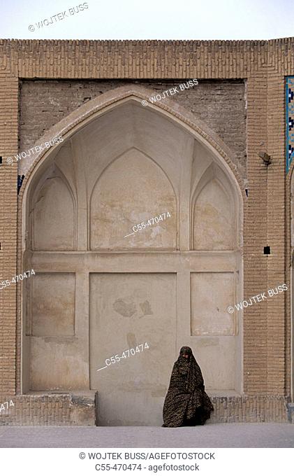 Madressheh Agha Bozorg mosque. Kashan. Iran