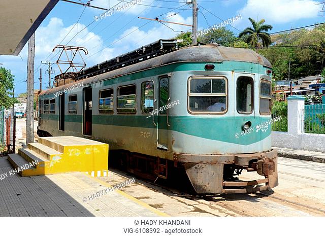 HERSHEY train in CASA BLANCA Cuba - 02/04/2016
