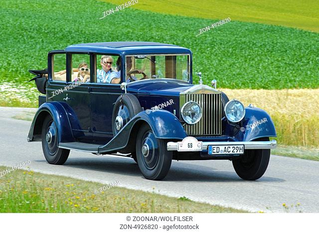 oldtimer car Rolls Royce Landaulet