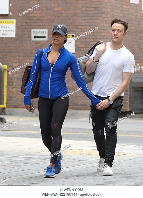 'Strictly Come Dancing' cast at a dance studio Featuring: Kevin Clifton, Karen Hauer Where: London, United Kingdom When: 17 Aug 2015 Credit: WENN.com