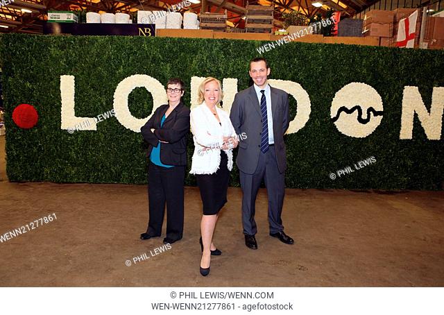 Deborah Meaden launches Dot London, the new web domain name for London, at New Covent Garden Market ***THIS SET IS STRICTLY EMBARGOED UNTIL 14:00 WEDNESDAY 16TH...
