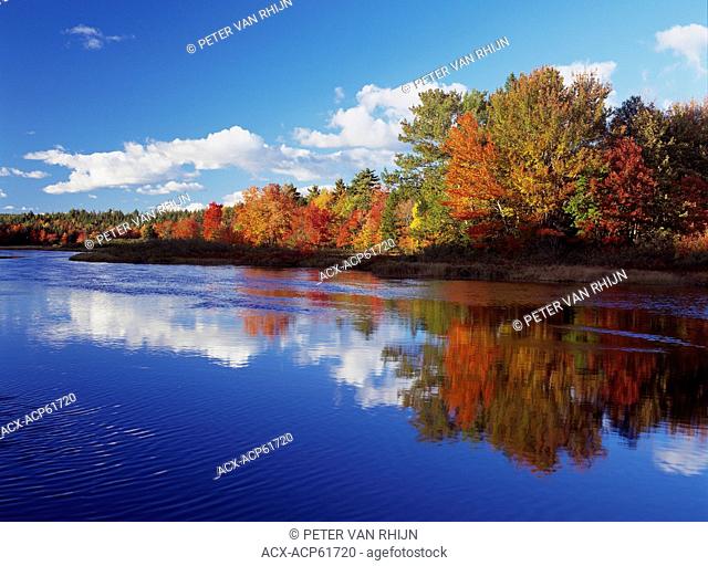 Mercy River Autumn, Kejimkujik Provincial Park, Nova Scotia