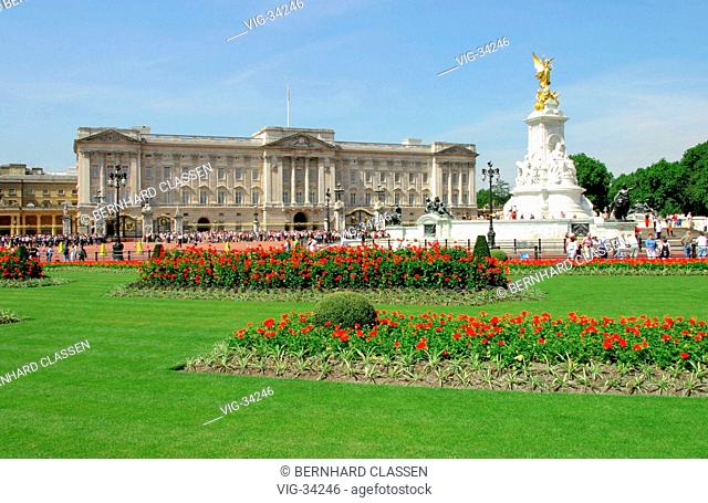 Buckingham Palace. - LONDON, GROSSBRITANNIEN, 15/06/2003