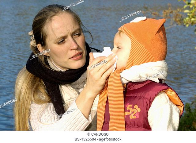 CHILD  WITH RHINITIS<BR>Models