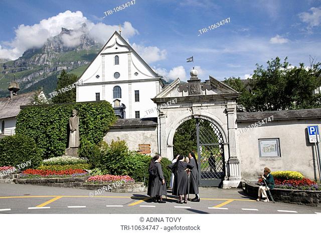 Engelberg. A village in the canton of Obwalden in Switzerland, Europe