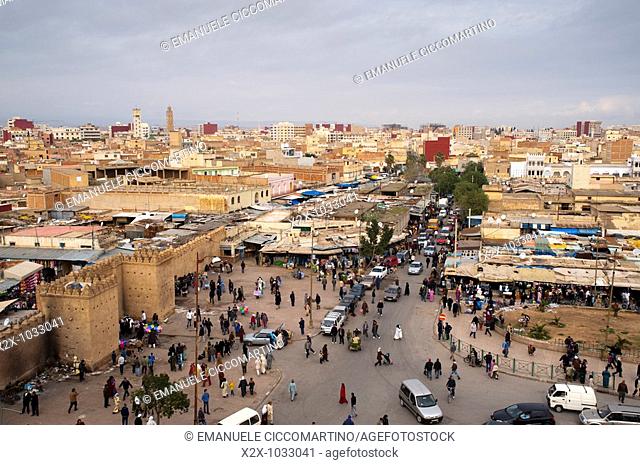 Joutia d'Oujda square, Oujda, Oriental region, Morocco