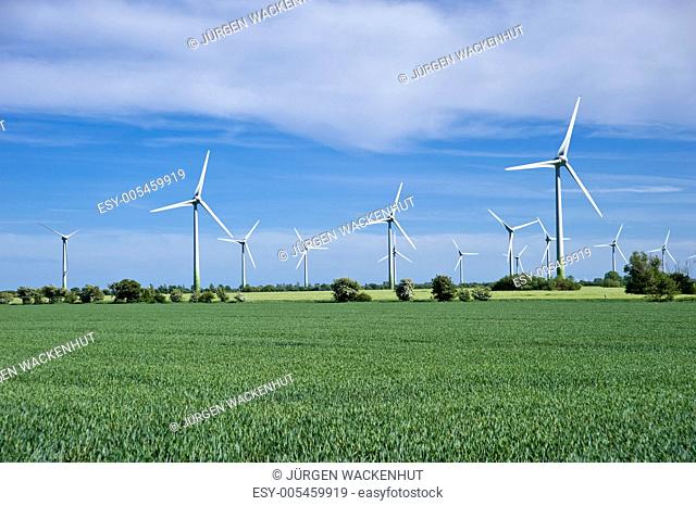 Windpark, Vadersdorf, Insel Fehmarn