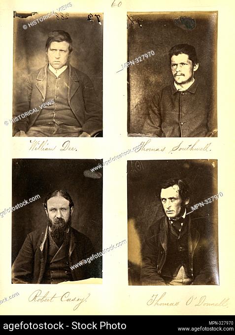 William Dee ; Thomas Southwell ; Robert Casey ; Thomas O'Donnell. Larcom, Thomas A. (Thomas Aiskew) (1801-1879) (Collector). Thomas A