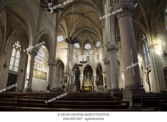 Notre Dame du Rocher - Sainte Eugenie Church, Biarritz, France