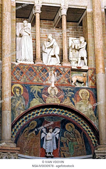 Baptistery, Parma, Emilia-Romagna, Italy