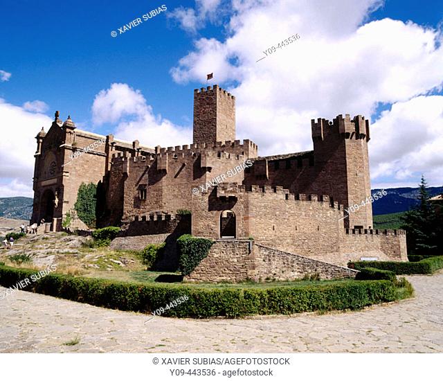Castle of Javier. Navarre. Spain
