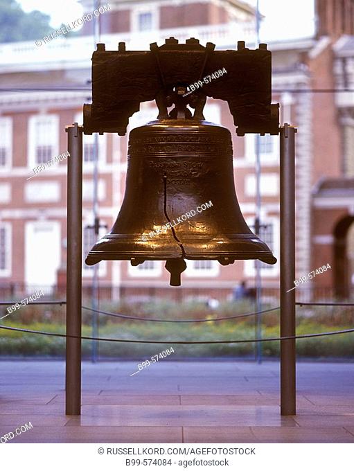 Liberty Bell, Liberty Bell Center, Philadelphia, Pennsylvania, USA
