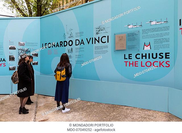 AQUA. La visione di Leonardo, an immersive site-specific experience inside the Conca dell'Incoronata for the Fuorisalone 2019