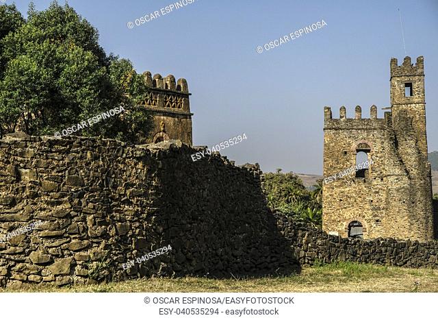 Fasil Ghebbi, UNESCO World Heritage Site in Gondar, Ethiopia