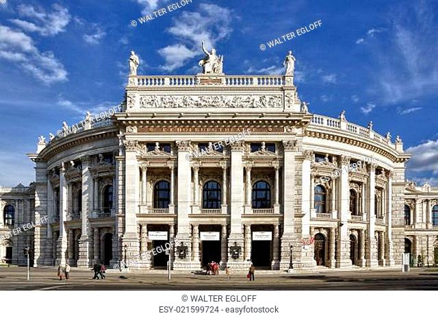 Wiener Burgtheater Fassade Ringstrasse