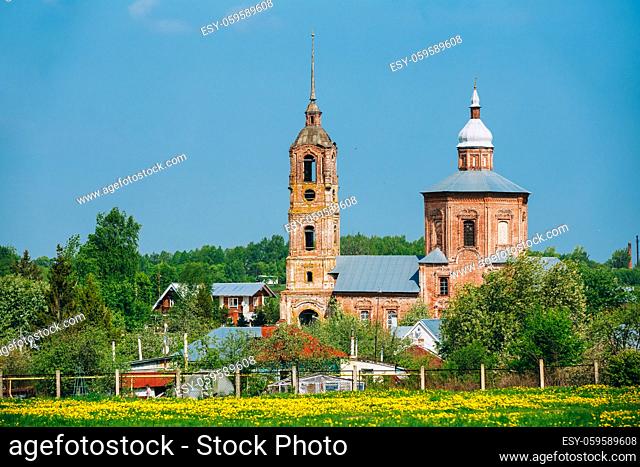 Church of Saints Boris and Gleb in Suzdal, Russia
