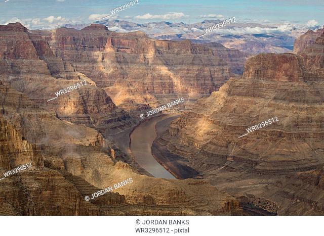 West Rim, Grand Canyon and Colorado River, UNESCO World Heritage Site, Arizona, United States of America, North America