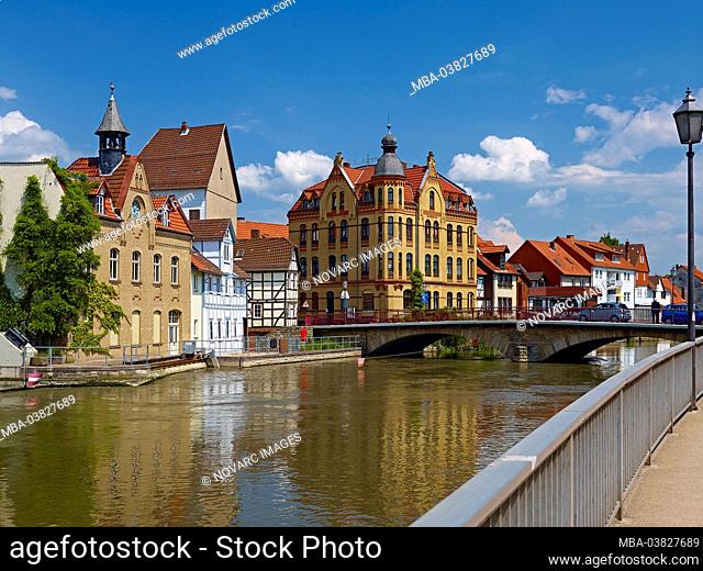 Old town in the Brckenhausen district, Eschwege, Werra-Meissner district, Hesse, Germany
