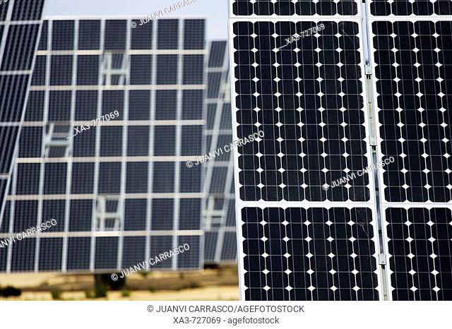Solar panels. Murcia, Spain