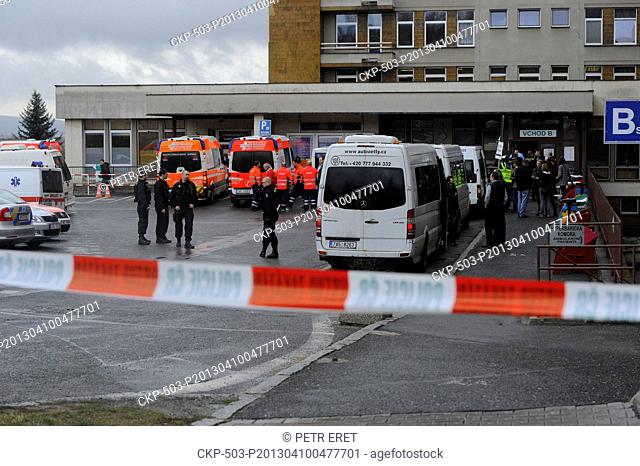 Eighteen patients from French bus left the University Hospital Pilsen. French bus crashed near Rokycany Monday morning. The first four child patients left the...