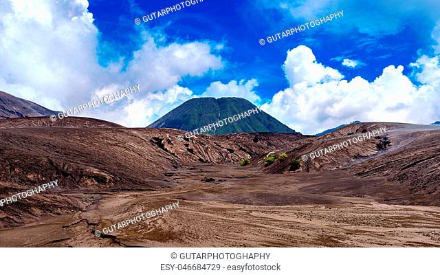 Mount Bromo volcano (Gunung Bromo)in Bromo Tengger Semeru National Park, East Java, Indonesia