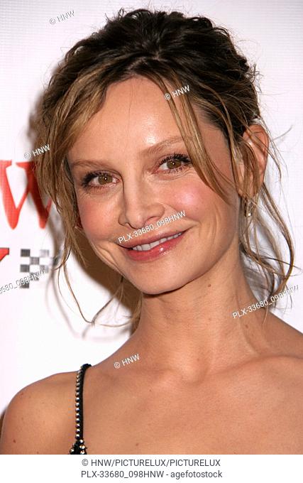 Calista Flockhart 01/22/09 ""6th Annual Living Legends of Aviation Awards"" @ The Beverly Hilton, Beverly Hills Photo by Megumi Torii/HNW / PictureLux File...