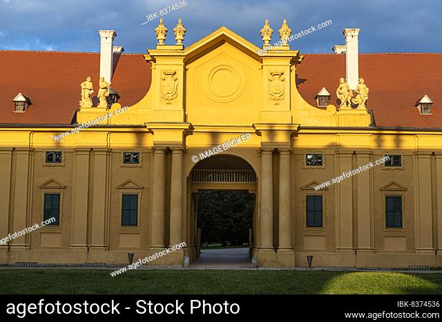 Lednice palace, Unesco site, Lednice–Valtice Cultural Landscape, Czech Republic, Europe