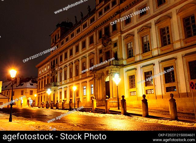 Tuscany Palace, Prague, Czech Republic, December 7, 2023. (CTK Photo/Martin Hurin)