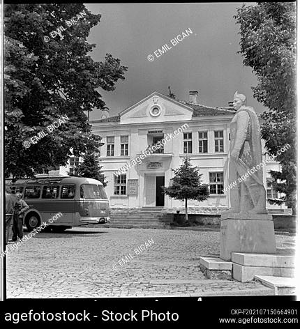 ***JULY 27, 1972 FILE PHOTO***Small Town Klisura in central Bulgaria, July 27, 1972. Bulgaria called the ""Land of Roses"" - the first batch of rose oil was...