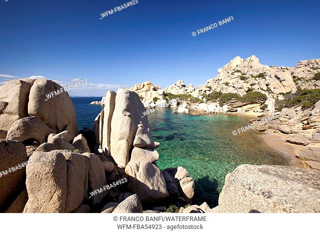 Bay of Capo Testa near Santa Teresa Gallura, Sardinia, Italy