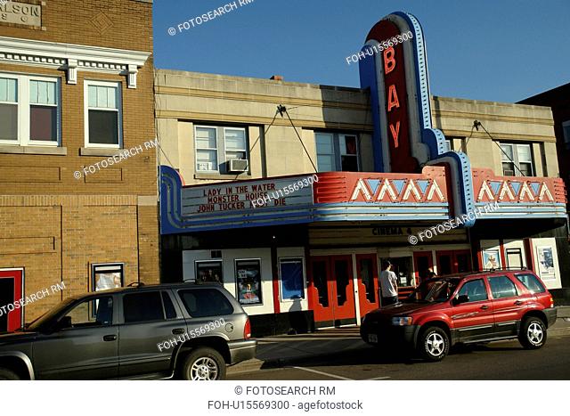 Ashland, WI, Wisconsin, Lake Superior, downtown, Bay Theater