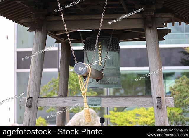 United Nations, New York, USA, September 17, 2020 - Peace Bell Ceremony in Observance of International Peace Day today at the UN Headquarters in New York