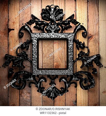 vintage iron frame