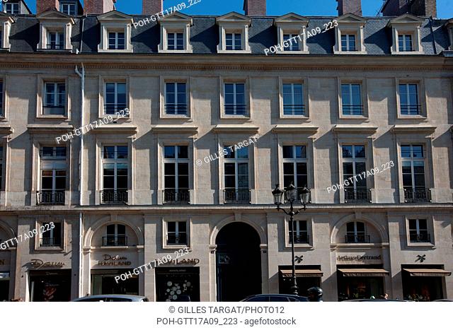 Paris, 6 rue royale, madame de stael Photo Gilles Targat