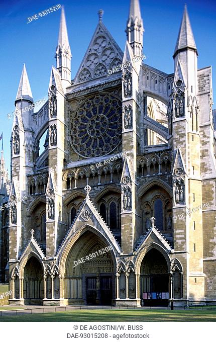 North entrance, Westminster Abbey (UNESCO World Heritage List, 1987), London, England, United Kingdom