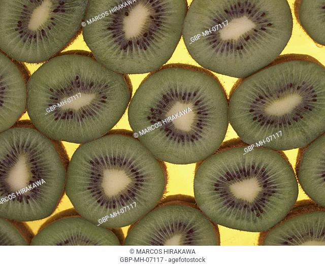 Fruit, Kiwi, Sliced