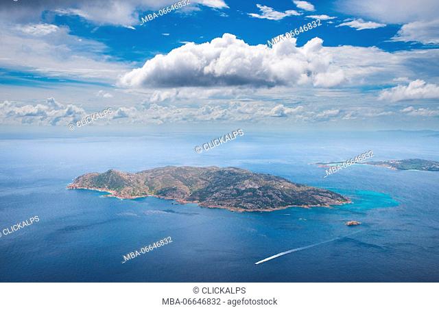 Molara island, olbia tempio province, sardinia, italy, europe
