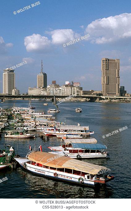 Nile river, Cairo. Egypt