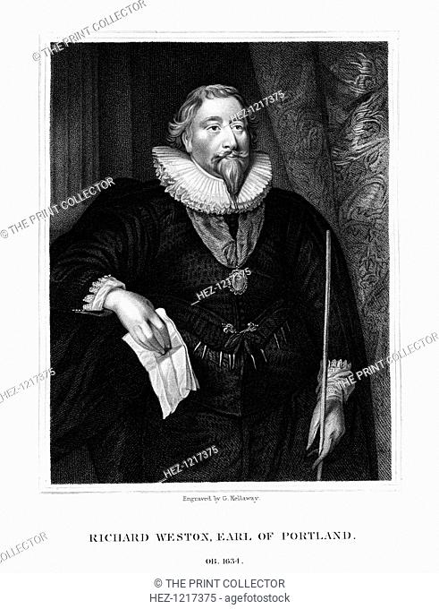 Richard Weston, 1st Earl of Portland, (1825). Weston (1577-c1634) was an ambassador during the reign of King James I. He held the offices of Chancellor of the...